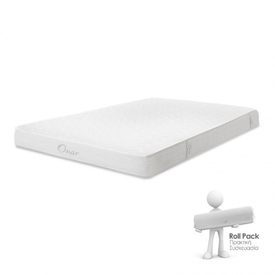 Στρώμα Onar foam roll pack διπλής όψης 20-22cm 150x200εκ