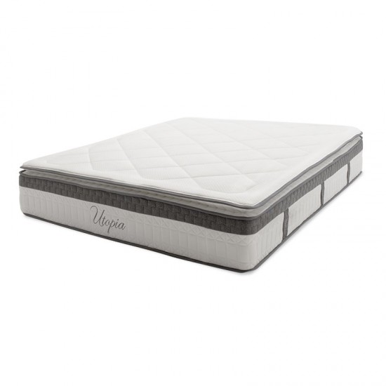 Στρώμα Utopia pocket spring με ανώστρωμα 30-32cm 160x200εκ