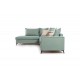 Καναπές γωνιακός δεξιά γωνία ύφασμα Ciel-Cream 290x235x95εκ