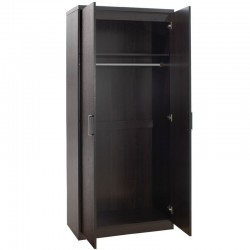 Ντουλάπα ρούχων δίφυλλη LEGO χρώμα wenge 80x45x180εκ
