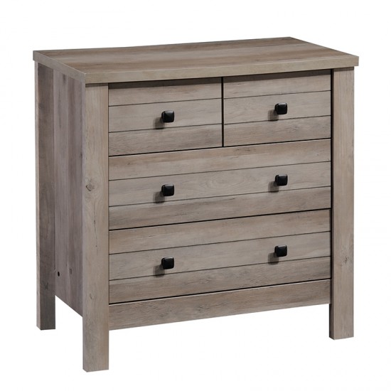 Συρταριέρα Tara 4ων συρταριών rustic oak 72.5x39.5x74εκ