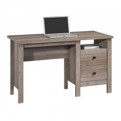 Γραφείο εργασίας-συρταριέρα Tara rustic oak 121x60x74.5εκ