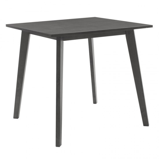 Tραπεζαρία Benson - Toto σετ 5τμχ rustic grey -  ύφασμα γκρι 80x80x75εκ