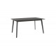 Tραπεζαρία Benson - Orlean σετ 7τμχ rustic grey - ύφασμα γκρι 150x90x75εκ