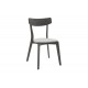 Tραπεζαρία Benson - Toto σετ 7τμχ rustic grey -  ύφασμα γκρι 150x90x75εκ