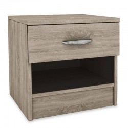 Κομοδίνο με ένα συρτάρι Deco σε χρώμα sonoma /δρυς