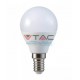 Λάμπα LED E14 P45 SMD 5.5W Φυσικό λευκό 4000K Λευκό Blister 3 τμχ.