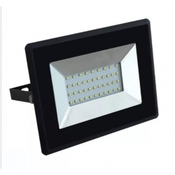 Προβολέας LED 30W Λευκό 6400K Μαύρο σώμα E-Series