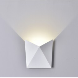 Απλίκα LED 5W Αρχιτεκτονικού Φωτισμού 4000K Φυσικό Λευκό με Λευκό ή Μαύρο Σώμα