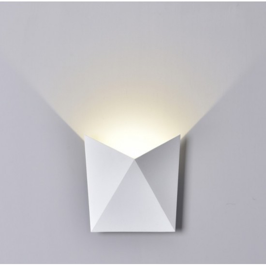 Απλίκα LED 5W Αρχιτεκτονικού Φωτισμού 4000K Φυσικό Λευκό με Λευκό ή Μαύρο Σώμα