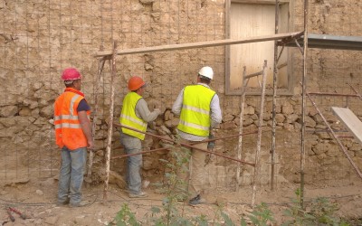 Στατική ενίσχυση τοιχίου με ganaite