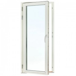 Ανοιγόμενη Ανακλινόμενη Μονόφυλλη Μπαλκονόπορτα 80 X 200 cm GEALAN