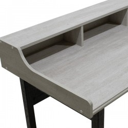 Γραφείο εργασίας σε χρώμα white wash - wenge 