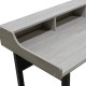 Γραφείο εργασίας σε χρώμα white wash - wenge 