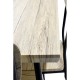 Τραπεζαρία με επιφάνεια MDF χρώμα sonoma black matte