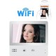 WI-FI Ψηφιακό μόνιτορ θυροτηλεόρασης με έγχρωμη TFT οθόνη αφής 7 ιντσών, κάρτα SD 16GB Λευκό DX471 2 Easy