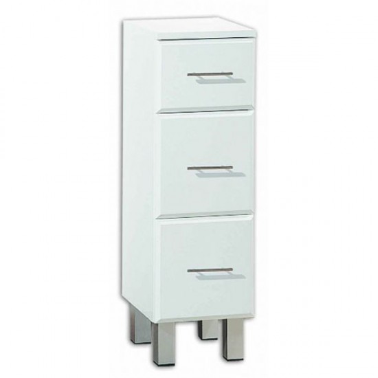 Στήλη Δαπέδου Λευκή MDF 25*30*85h - BELLO