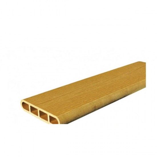 WPC Περίφραξη Teak Wood Στρογγυλό