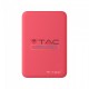 Power Bank 5000mAh με κόκκινο σώμα