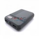 Power Bank 10000mAh με οθόνη και λευκό σώμα με 2 θύρες