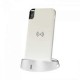 Wireless Power Bank 8000mAh με μαύρο σώμα και βάση
