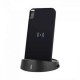 Wireless Power Bank 8000mAh με μαύρο σώμα και βάση